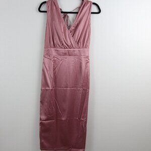 Pink Wedding Guest/ party Dress